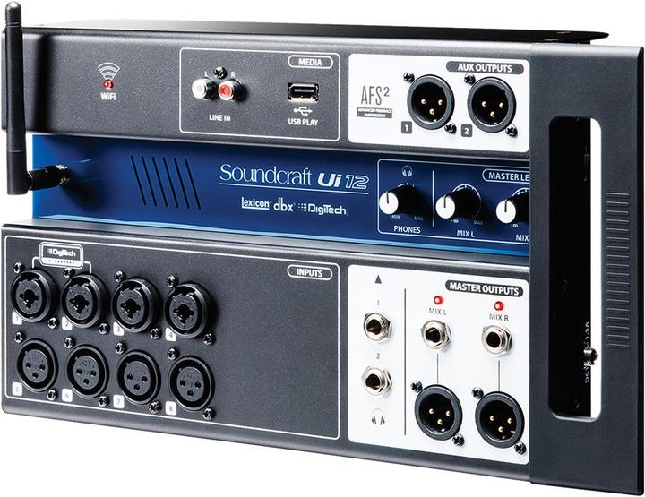Immagine prodotto Soundcraft Ui12 (Mixer da studio e live)
