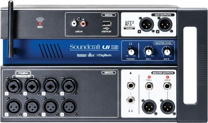 Immagine prodotto Soundcraft Ui12 (Mixer da studio e live)