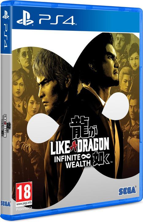 Actual product image Atlus Like a Dragon: Infinite Wealth (PS4, IT)