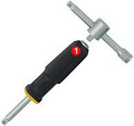 Actual product image Proxxon Socket wrench set metric 1/4" (6.3mm) (1/4")