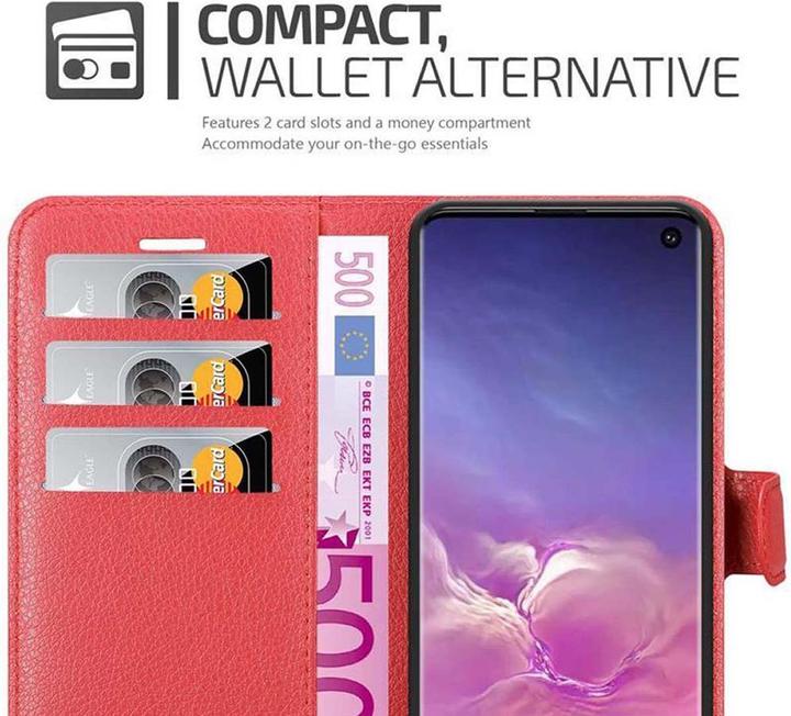 Produktbild Cadorabo Book mit Standfunktion Cover (Samsung Galaxy S10)