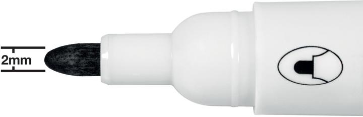 Produktbild Nobo Glide Boardmarker (Schwarz, 2 mm, 10 x)