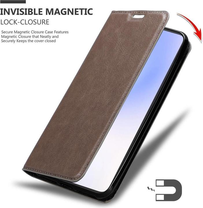 Productafbeelding Cadorabo Boek Onzichtbare Magneethoes (Google Pixel 5 XL)