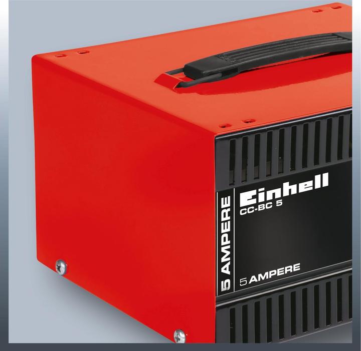 Actual product image Einhell Automatic battery charger (12V, 5 A)