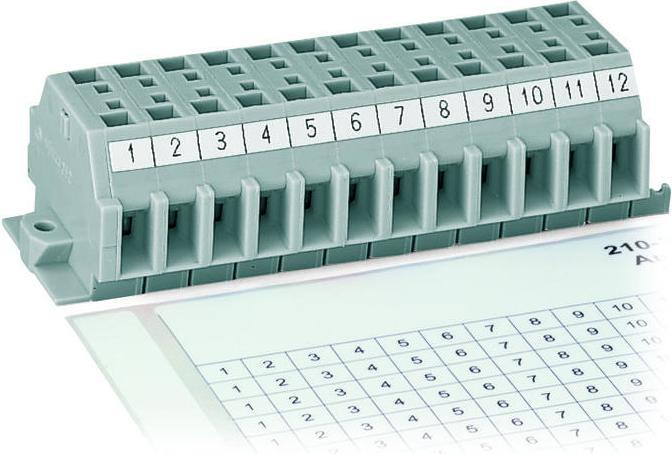 Immagine prodotto Wago 210-333 ETICHETTE LASER 6X182MM DIN A4 BO