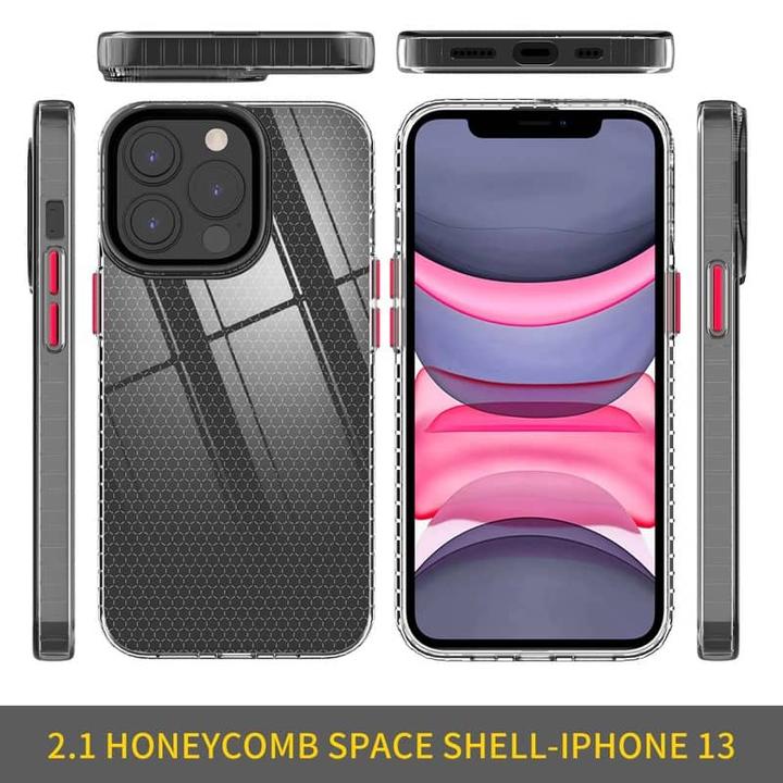 Produktbild RPD iPhone 13 Pro - Art Kristal Bienenwabe Case Blau (Apple iPhone 13 Pro)