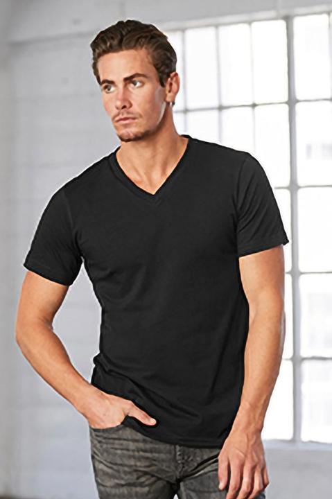 Produktbild Bella Canvas Canvas TShirt mit VAusschnitt kurzärmlig (XXL)