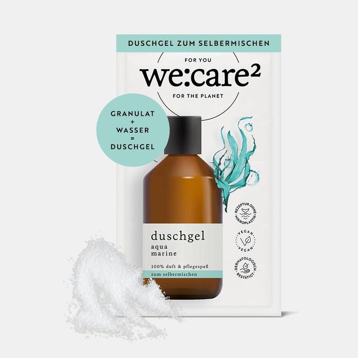 Image du produit we:care2 Duschgel-Granulat, Aqua-Marine