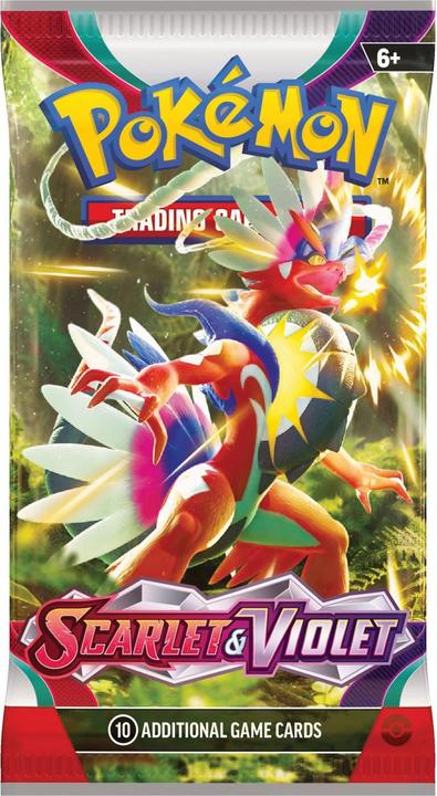 Produktbild Pokémon Karmesin & Purpur - Base Set (Englisch, Booster Pack)