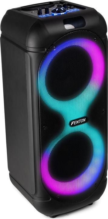 Image du produit Fenton Party Speaker - Track510 party box met Bluetooth en lichteffecten - Met (6 h, Fonctionnement sur secteur, Fonctionnement sur batterie)