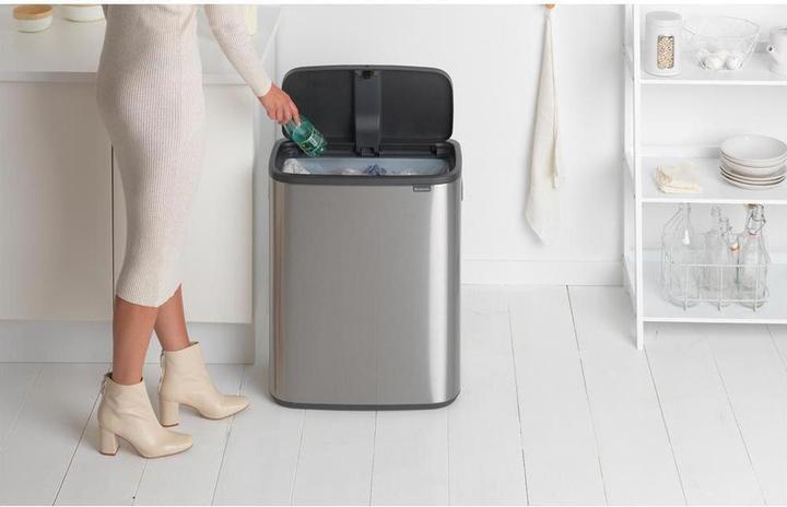 Image du produit Brabantia Seau de recyclage Bo Touch Bin (60 l)