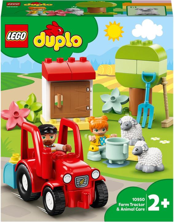 Image du produit LEGO Tracteur et soins aux animaux (10950)