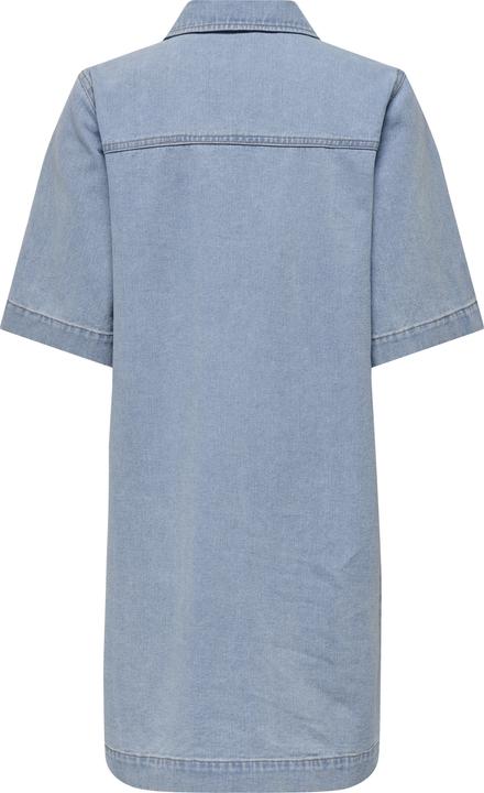 Immagine prodotto Only Vestibilità regolare colletto camicia abito corto abito denim (L)