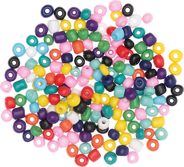 Image du produit Rico Perles en céramique nature multicolore env. 5 mm, 30 g
