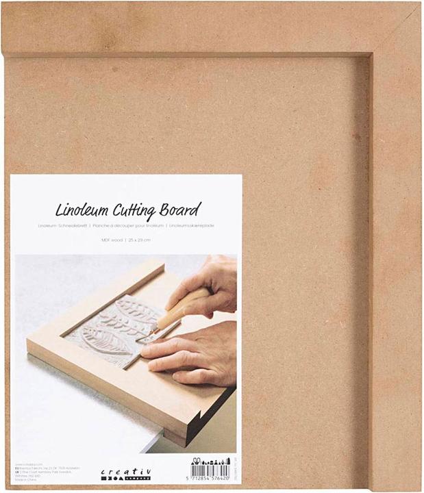 Actual product image Creativ Company Motif Stamp Cutting Board 25 x 30 cm
