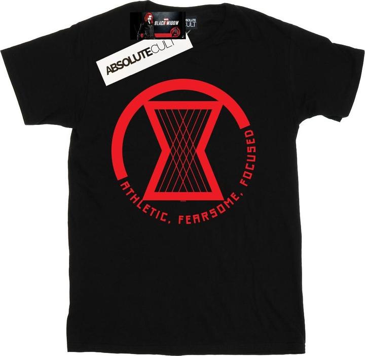 Black Widow Film Athletic Logo TShirt