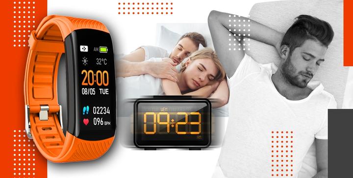 Image du produit Giewont Fit&GO Duo GW200-9 Smartband - Noir + bracelet Power orange