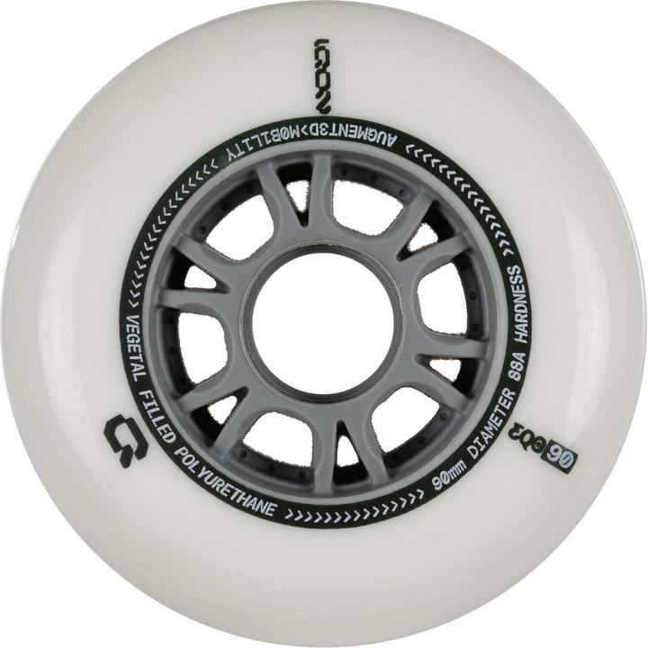 Iqon Inline Skate Wheels Eqo 90mm 4-Pack 2024 (90 mm, 88a)
