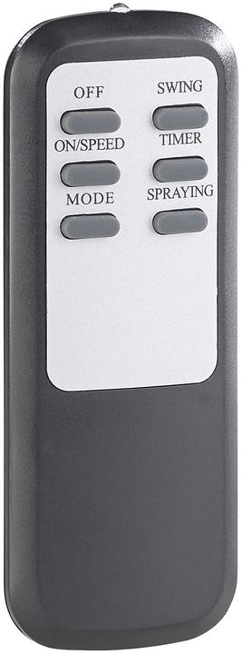 Immagine prodotto Sichler Ventilatore da tavolo con spray ultrasonico e telecomando (65 dB)