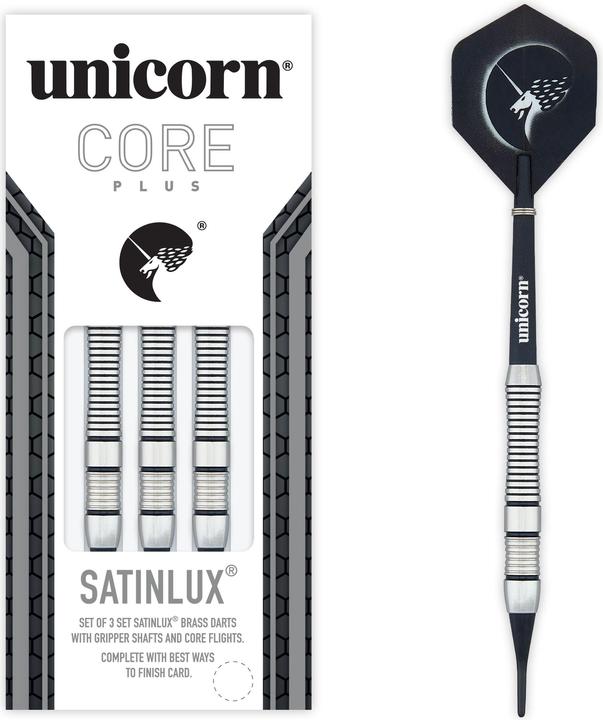 Actual product image Unicorn Core+ Satinlux Soft Darts 1 set (16 g)
