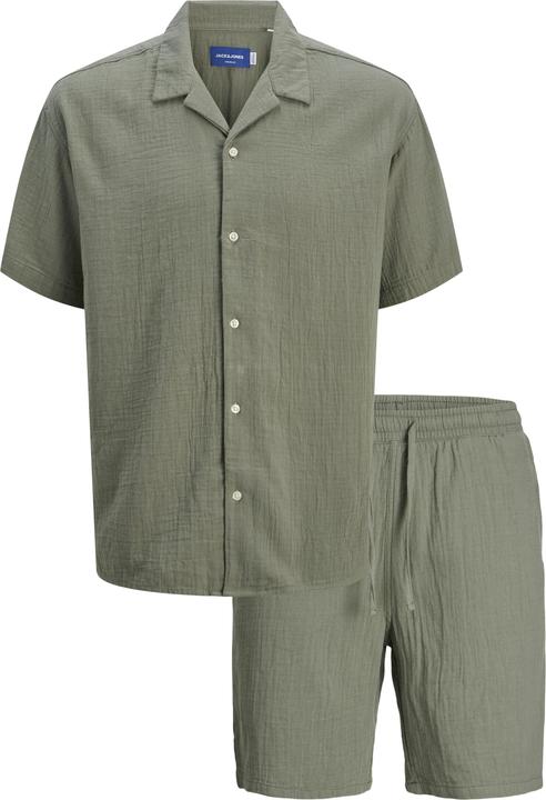 Produktbild Jack & Jones Hemd JOREASTER PATRAS Kurzarmhemd/Shorts SET (XL)