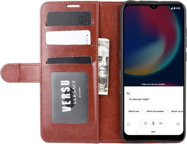 Produktbild MU Classic Crazy Horse Leder Bookcover Series (Wiko View 4 Lite, Wiko View 4)