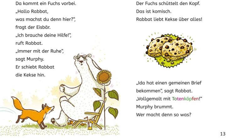 Immagine prodotto Die Schule der magischen Tiere ermittelt 1: Der grüne Glibber-Brief (Zum Lesenlernen) (Tedesco, Nina Dulleck, Margit Auer, 2020)