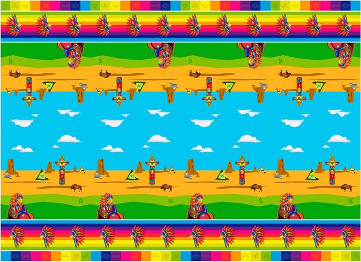 Actual product image Folat Indian table cloth (130 x 180 cm)