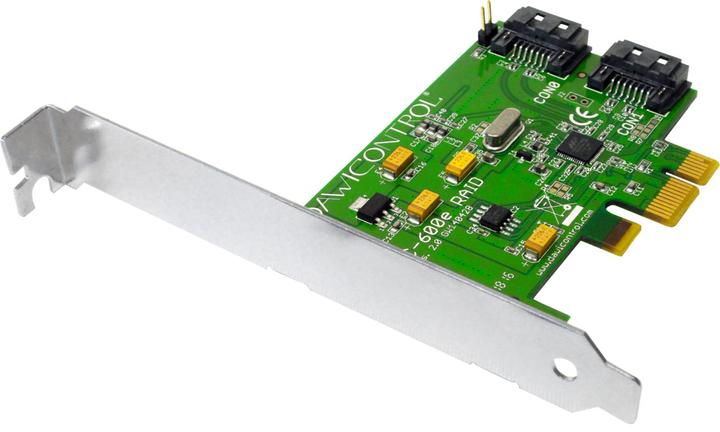 Image du produit Dawicontrol PCI-E 2.0, canaux SATA, RAID 1/0/JBOD