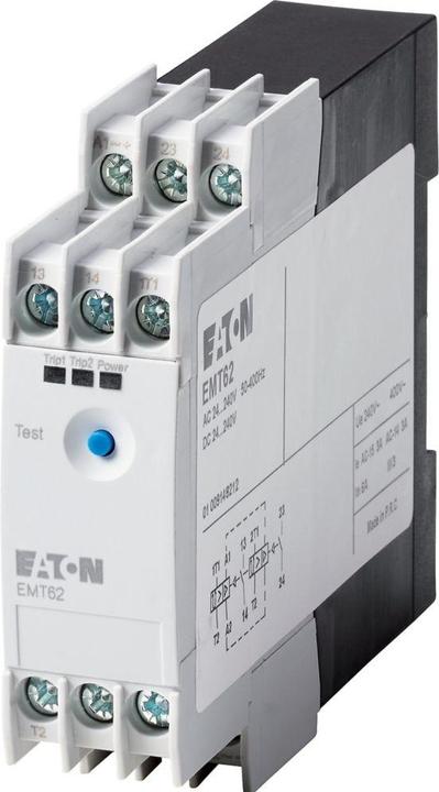 Actual product image Eaton EMT62 171889 Motor protection relay 24-240V AC/DC