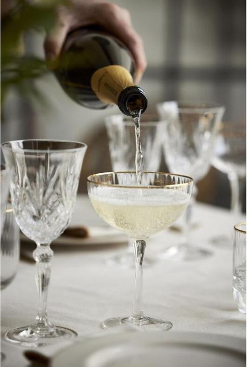 Image du produit Lyngby Verre - Palermo Cocktail glass 31 cl Gold 4 pc (3.15 dl, 4 x, Verres à apéritif)