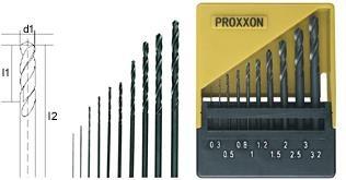 Image du produit Proxxon Jeu de forets hélicoïdaux (3,2 mm)