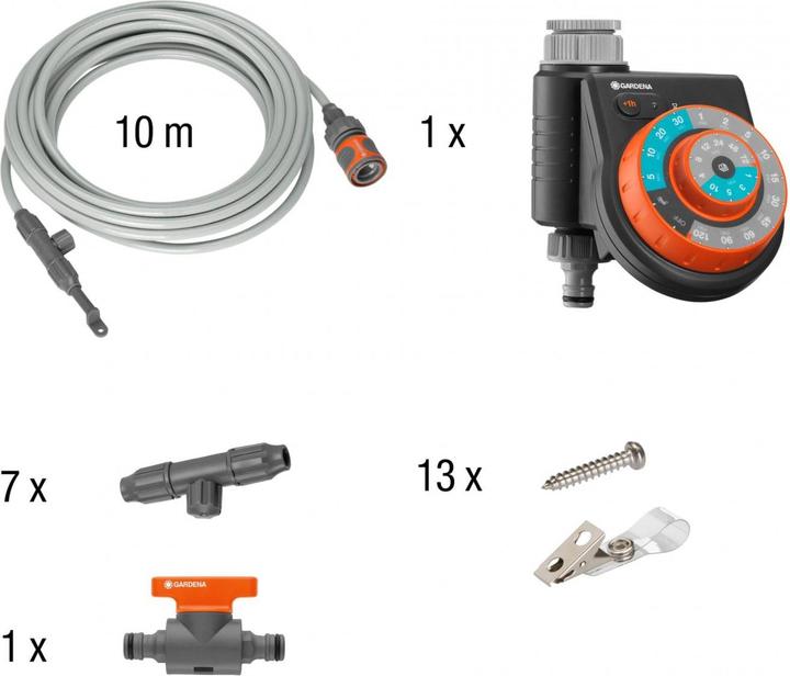 Actual product image Gardena city gardening Outdoor Spray Mist Set Automatic (Irrigation kit)