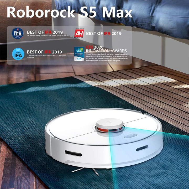 Image du produit Roborock S5 Max (Robot d'aspiration et de nettoyage)