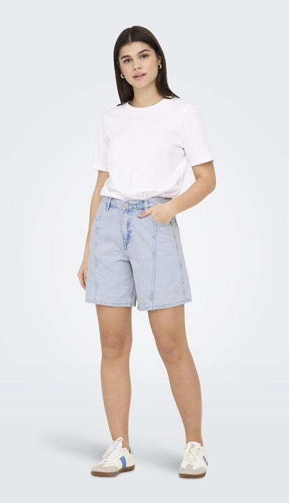 Immagine prodotto Only ONLREBECCA Mittlere Taille Normal geschnitten Jeans-Shorts Jeans-Shorts (XS)