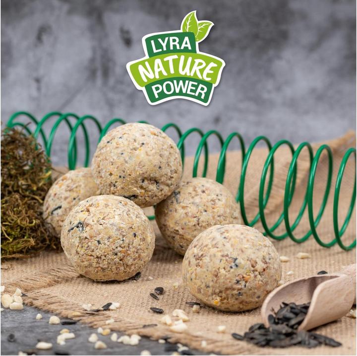 Actual product image Lyra Pet Tit dumplings from the ALB-MÜHLE without net wholemeal & nut + 2 dispensers (150 x)