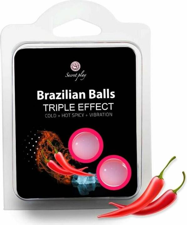 Actual product image Secret play Set 2 Brazilian Bells With Triple Effect