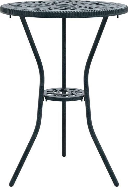 Produktbild VidaXL 3-teiliges Garten Bistro Set Grün Gusseisen (53 cm)