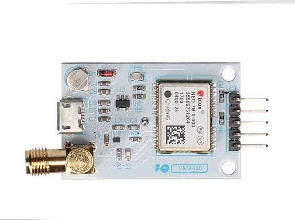Actual product image Whadda WPI430 GPS Module U-BLOX NEO-7M for Arduino®