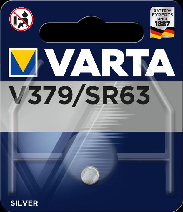 Produktbild Varta Watch V379 (1 Stk., SR63, 15 mAh)