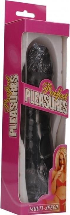 Productafbeelding Seven Creations Perfect Pleasure multi-speed vibrator - 22 cm- Zwart