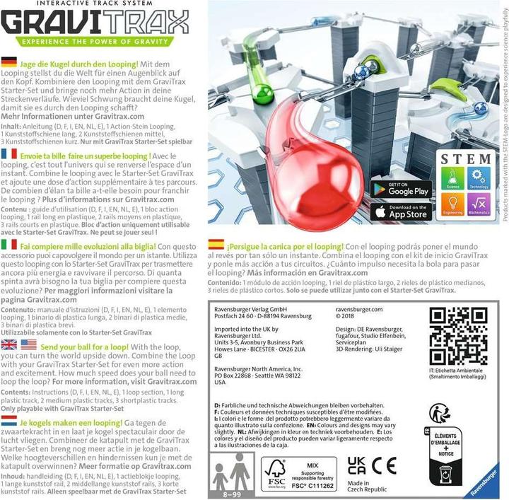 Image du produit Ravensburger GraviTrax GraviTrax Looping