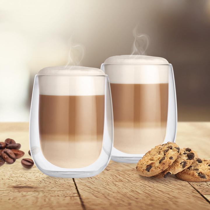 Produktbild Gourmetmaxx Thermogläser Latte Macchiato (350 ml, 2 x)