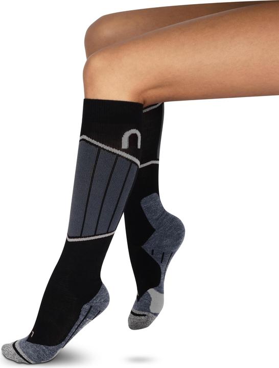Produktbild Normani 2 Paar Merino Kompressionskniestrümpfe Darwin (2er Pack, 43 - 46)