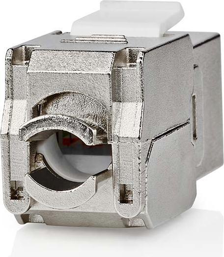 Actual product image Nedis Keystone | CAT7 | RJ45 socket | S/FTP | Metal | Box (Keystone module)