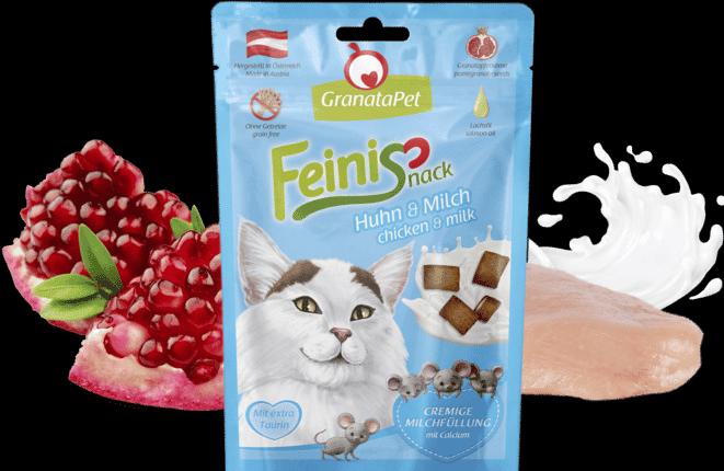 Immagine prodotto Granatapet FeiniSnacks Pollo e Latte 50 g (Adulto, 1 pz., 50 g)