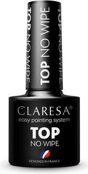 Image du produit Claresa Top No Wipe top curing for hybrid varnish without washing 5g (Transparent, Vernis semi-permanent)