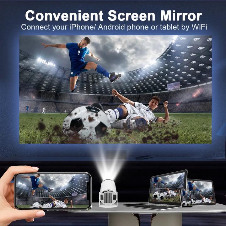 Immagine prodotto Yuwanet Mini Projektor HY300 Pro (HD, 160 lm)