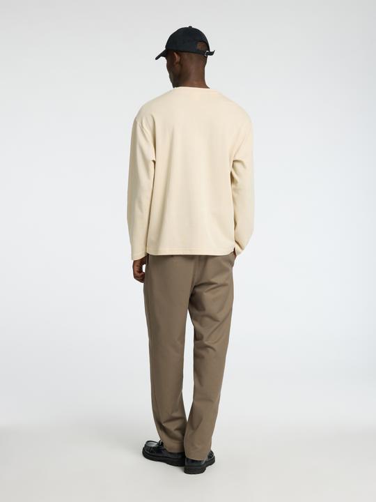Actual product image Selected Homme Slhlooseoscar Ls O-Neck Tee Noos (XL)