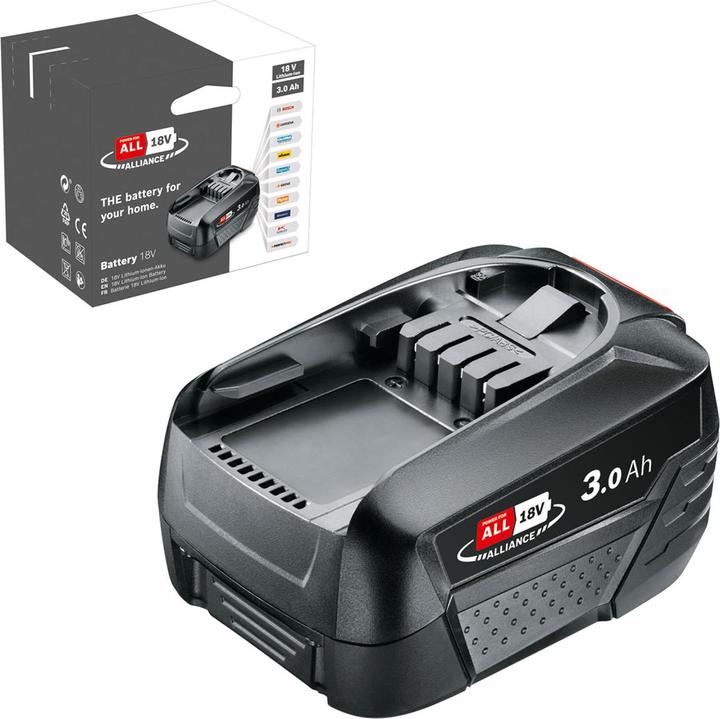 Image du produit Bosch Home & Garden Batterie de rechange Power For All 18V 3.0 Ah (18 V)